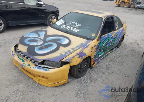 1995 Honda Civic Dx from USA, damaged, VIN 1HGEJ2124SL014100